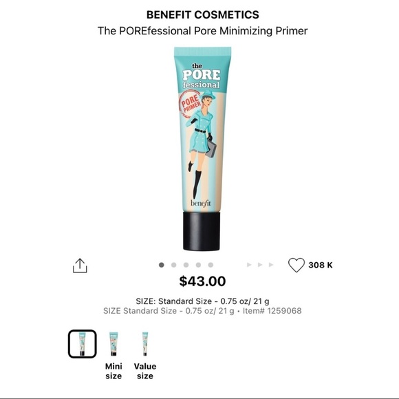 🧚🏻‍♀️ NWT benefit POREfessional Primer - Picture 5 of 5